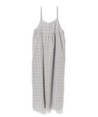 【ビームス ハート/BEAMS HEART】の【洗濯機洗い可】シアー チェック キャミ ワンピース 25SS 夏 リラックス ヘルシー GREY|ID: prp329100004607154 ipo3291000000033584607