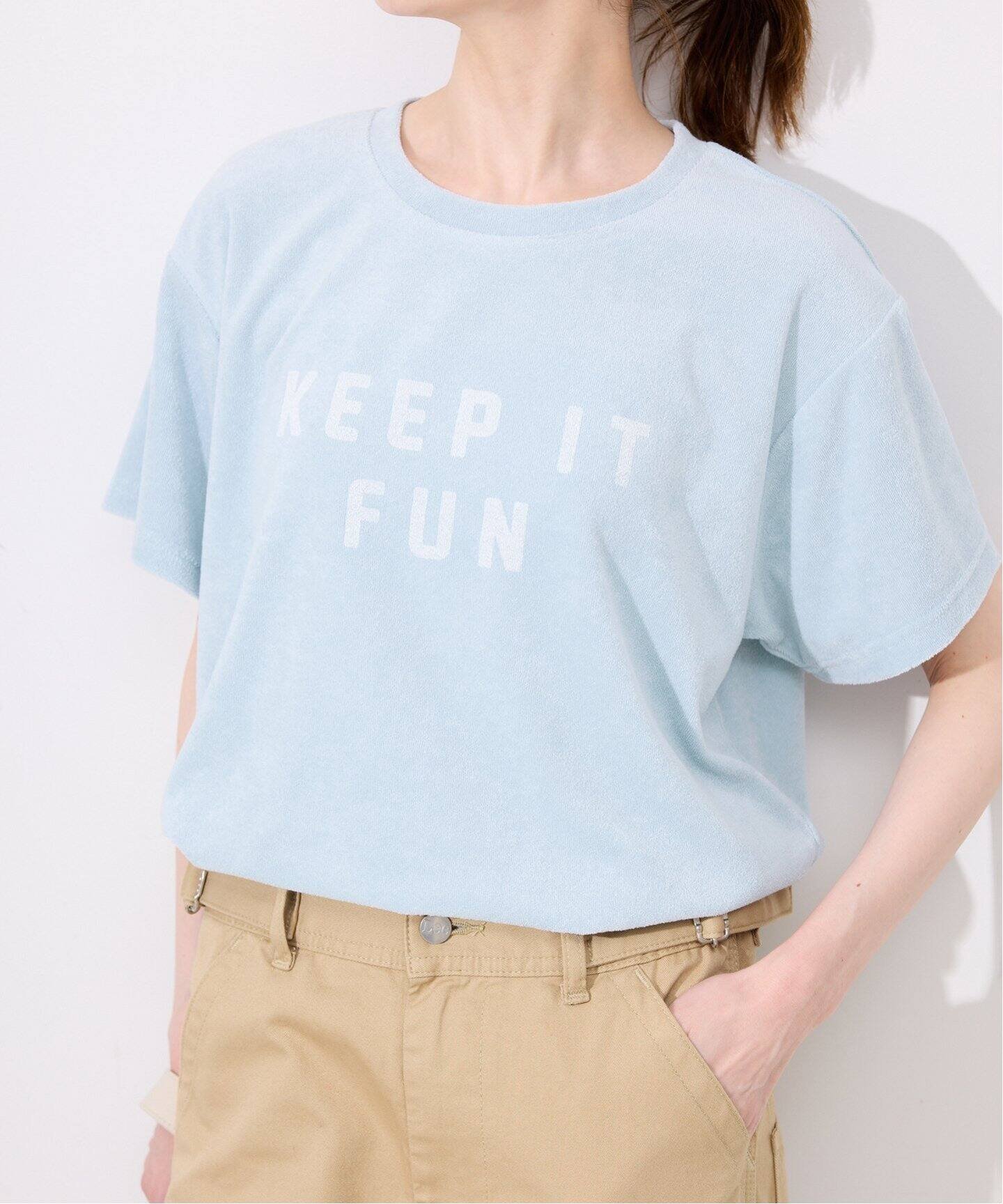 【スローブ イエナ/SLOBE IENA】のパイルTシャツ 人気、トレンドファッション・服の通販 founy(ファニー) 　ファッション　Fashion　レディースファッション　Fashion for Women　トップス・カットソー　Cut & Sew Tops　シャツ・ブラウス・オフィスカジュアル　Elegant Blouses & Button-Ups　ロングTシャツ・Tシャツ　Longline T-Shirts & Tees　2025年　2025　2025春夏・S/S　Spring/Summer 2025 SS25　おすすめ　Recommended / Our Picks　シンプル　Simple, Minimal　セットアップ　Set-Up, Coordinated Outfit　リラックス　Relax, Relaxed Fit　夏　Summer　 other-1|ID: prp329100004607262 ipo3291000000032889079