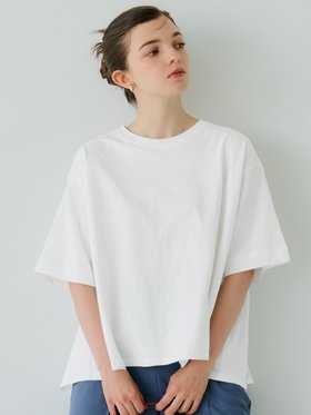 【コカ/COCA】のバックタックフレアTシャツ 人気、トレンドファッション・服の通販 founy(ファニー) ファッション Fashion レディースファッション Fashion for Women トップス・カットソー Cut & Sew Tops シャツ・ブラウス・オフィスカジュアル Elegant Blouses & Button-Ups ロングTシャツ・Tシャツ Longline T-Shirts & Tees バッグ Bags シンプル Simple, Minimal デニム Denim, Jeans Material バランス Balance, Style Balance フレア Flare, Flared ポケット Pocket, Pocket Detail 無地 Plain, Solid Color ラウンド Round, Round Neck リラックス Relax, Relaxed Fit ロング Long, Long-Length ワイド Wide, Wide Fit おすすめ Recommended / Our Picks |ID:prp329100004607353
