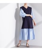 【ナノ ユニバース/nano universe】のダンボールベストレイヤード風コンビワンピース 人気、トレンドファッション・服の通販 founy(ファニー) ファッション Fashion レディースファッション Fashion for Women アウター Coat / Outerwear Collection ウォッシャブル Machine Washable コンビ Combo, Combination Style スリーブ Sleeve, Long Sleeve / Short Sleeve ベスト Vest, Waistcoat ビジネス 仕事 通勤 Business / Work / Commuting 2025年 2025 2025春夏・S/S Spring/Summer 2025 SS25 thumbnail ネイビー|ID: prp329100004607514 ipo3291000000032895735