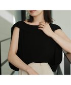 【ノーブル / スピック&スパン/NOBLE / Spick & Span】の《WEB限定追加 》【NOBLE*L AUBE BLANC】バルーンケープブラウス 人気、トレンドファッション・服の通販 founy(ファニー) ファッション Fashion レディースファッション Fashion for Women トップス・カットソー Cut & Sew Tops シャツ・ブラウス・オフィスカジュアル Elegant Blouses & Button-Ups thumbnail ブラック|ID: prp329100004607564 ipo3291000000033251107