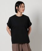 【ユナイテッドアローズ/UNITED ARROWS】のシルケットサッカー イージーTシャツ A DAY IN THE LIFE BLACK|ID:prp329100004607578