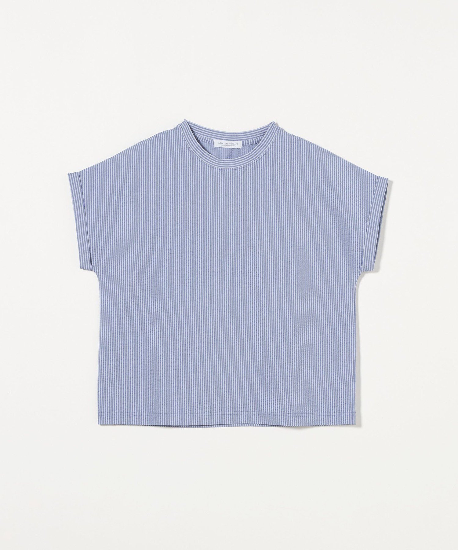 【ユナイテッドアローズ/UNITED ARROWS】のシルケットサッカー イージーTシャツ A DAY IN THE LIFE インテリア・キッズ・メンズ・レディースファッション・服の通販 founy(ファニー) 　ファッション　Fashion　レディースファッション　Fashion for Women　トップス・カットソー　Cut & Sew Tops　シャツ・ブラウス・オフィスカジュアル　Elegant Blouses & Button-Ups　ロングTシャツ・Tシャツ　Longline T-Shirts & Tees　おすすめ　Recommended / Our Picks　アクセサリー　Fashion Accessories　カットソー　Cut and Sewn Top　サッカー　Seersucker, Summer Fabric　シルケット　Silket, Silky Cotton　シンプル　Simple, Minimal　エレガント 上品　Elegant　夏　Summer　その他1|ID: prp329100004607578 ipo3291000000033455558