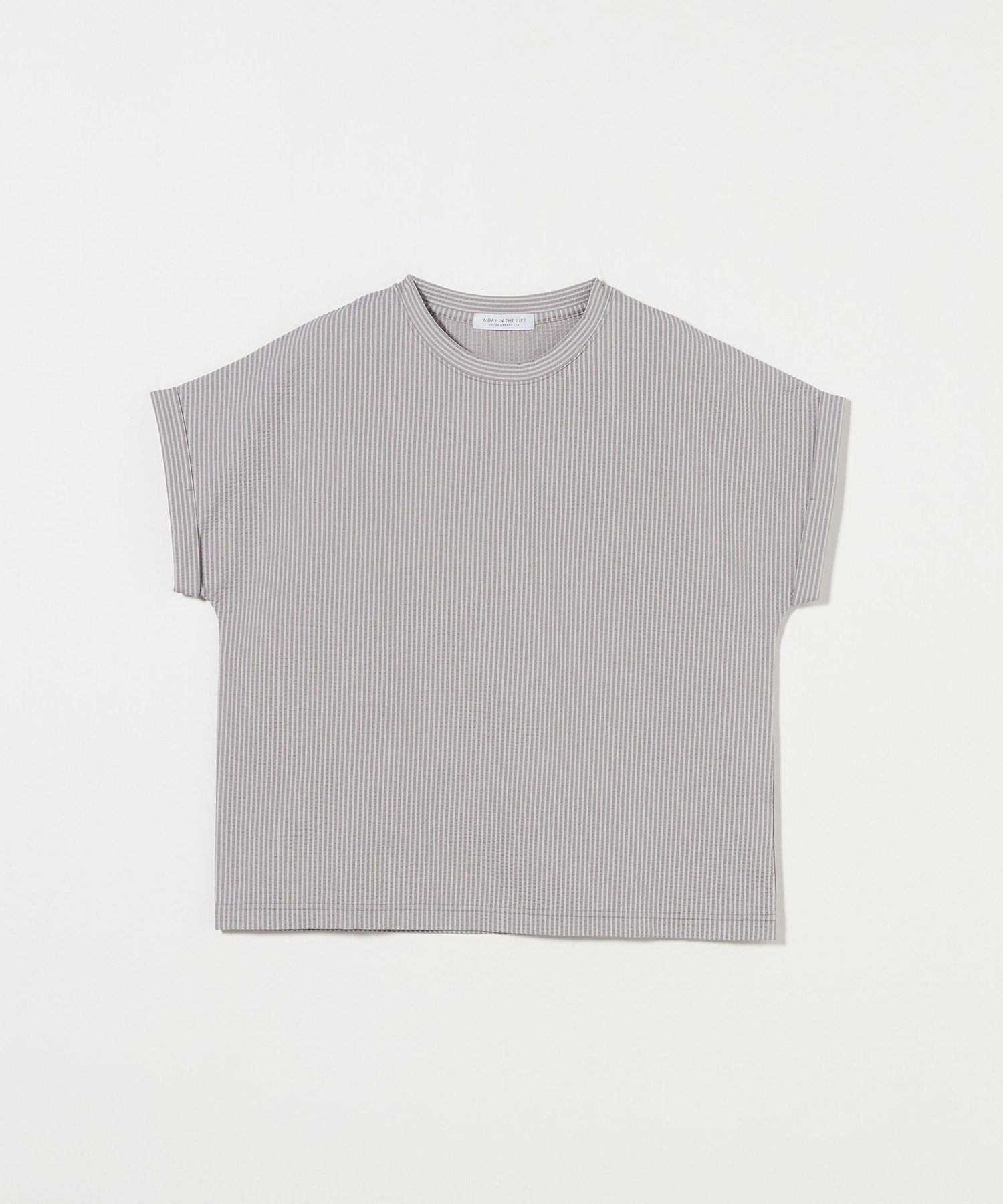 【ユナイテッドアローズ/UNITED ARROWS】のシルケットサッカー イージーTシャツ A DAY IN THE LIFE インテリア・キッズ・メンズ・レディースファッション・服の通販 founy(ファニー) 　ファッション　Fashion　レディースファッション　Fashion for Women　トップス・カットソー　Cut & Sew Tops　シャツ・ブラウス・オフィスカジュアル　Elegant Blouses & Button-Ups　ロングTシャツ・Tシャツ　Longline T-Shirts & Tees　おすすめ　Recommended / Our Picks　アクセサリー　Fashion Accessories　カットソー　Cut and Sewn Top　サッカー　Seersucker, Summer Fabric　シルケット　Silket, Silky Cotton　シンプル　Simple, Minimal　エレガント 上品　Elegant　夏　Summer　その他2|ID: prp329100004607578 ipo3291000000033455560