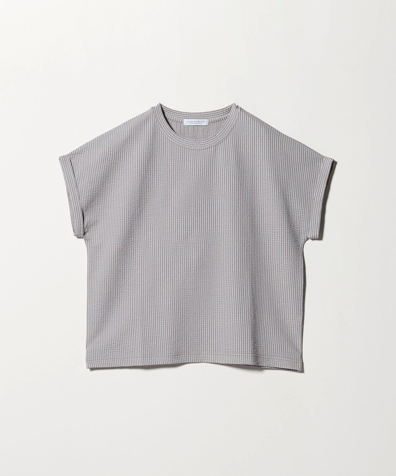 【ユナイテッドアローズ/UNITED ARROWS】のシルケットサッカー イージーTシャツ A DAY IN THE LIFE インテリア・キッズ・メンズ・レディースファッション・服の通販 founy(ファニー) 　ファッション　Fashion　レディースファッション　Fashion for Women　トップス・カットソー　Cut & Sew Tops　シャツ・ブラウス・オフィスカジュアル　Elegant Blouses & Button-Ups　ロングTシャツ・Tシャツ　Longline T-Shirts & Tees　おすすめ　Recommended / Our Picks　アクセサリー　Fashion Accessories　カットソー　Cut and Sewn Top　サッカー　Seersucker, Summer Fabric　シルケット　Silket, Silky Cotton　シンプル　Simple, Minimal　エレガント 上品　Elegant　夏　Summer　その他9|ID: prp329100004607578 ipo3291000000033455562
