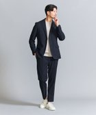 【ビューティ&ユース ユナイテッドアローズ/BEAUTY&YOUTH / UNITED ARROWS / MEN】の【WEB限定 WARDROBE SMART】DELEGANT サキソニー セットアップ/ジャケット イージーパンツ 人気、トレンドファッション・服の通販 founy(ファニー) ファッション Fashion メンズファッション Fashion for Men ボトムス Bottoms インナー Innerwear 秋 Autumn コイン Coin, Coin Design シェイプ Shape, Slim Fit ショルダー Shoulder, Shoulder Strap ジャケット Jacket, Outerwear ストレッチ Stretch, Stretchy Fabric スマート Smart, Elegant セットアップ Set-Up, Coordinated Outfit チェック Check, Plaid, Tartan バランス Balance, Style Balance ファブリック Fabric, Textile フィット Fit, Slim Fit フラップ Flap, Flap Pocket フランス France, French プリーツ Pleats, Pleated ポケット Pocket, Pocket Detail 冬 Winter / This Winter おすすめ Recommended / Our Picks エレガント 上品 Elegant thumbnail NAVY|ID: prp329100004607607 ipo3291000000033509596