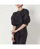 【ユナイテッドアローズ/UNITED ARROWS】のカットジャガード パフスリーブ ブラウス 人気、トレンドファッション・服の通販 founy(ファニー) ファッション Fashion レディースファッション Fashion for Women トップス・カットソー Cut & Sew Tops シャツ・ブラウス・オフィスカジュアル Elegant Blouses & Button-Ups おすすめ Recommended / Our Picks カットジャガード Cut Jacquard カフス Cuff Design シャーリング Shirring, Ruched スリーブ Sleeve, Long Sleeve / Short Sleeve セットアップ Set-Up, Coordinated Outfit タイトスカート Pencil Skirt, Tight Skirt タフタ Taffeta, Structured Fabric デニム Denim, Jeans Material ブライト Bright, Shiny ランダム Random, Irregular リボン Ribbon, Bow thumbnail BLACK|ID: prp329100004609277 ipo3291000000033078252