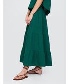 【ギャップ/GAP】のクリンクル ガーゼ ティアード マキシスカート 人気、トレンドファッション・服の通販 founy(ファニー) ファッション Fashion レディースファッション Fashion for Women スカート Skirts アンクル Ankle-Length Design スリム Slim, Slim Fit ティアード Tiered, Tiered Style ドローコード Drawcord, Drawstring Cord フィット Fit, Slim Fit フレア Flare, Flared ボトム Bottoms, Lower Wear マキシ Maxi, Full Length thumbnail RAIN_FOREST_19-5232_TC|ID: prp329100004609386 ipo3291000000032970279