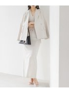 【スナイデル/SNIDEL】のSustainableストレートナロースカート 人気、トレンドファッション・服の通販 founy(ファニー) ファッション Fashion レディースファッション Fashion for Women スカート Skirts おすすめ Recommended / Our Picks ウェーブ Wavy Pattern ストレート Straight, Straight Cut スリット Slit, Slit Detail スーツ Suit, Formalwear セットアップ Set-Up, Coordinated Outfit フェイクレザー Faux Leather, PU Leather ポケット Pocket, Pocket Detail エレガント 上品 Elegant thumbnail IVR[003]|ID: prp329100004609404 ipo3291000000033114529