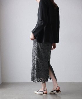 【ラ トータリテ/La TOTALITE】の【洗える】バテンケミカルレースタイトスカート 人気、トレンドファッション・服の通販 founy(ファニー) ファッション Fashion レディースファッション Fashion for Women スカート Skirts 2025年 2025 2025春夏・S/S Spring/Summer 2025 SS25 おすすめ Recommended / Our Picks ジャケット Jacket, Outerwear スウェット / スエット Sweatshirt, Sweatwear デニム Denim, Jeans Material レース Lace, Lace Fabric 洗える Machine Washable |ID:prp329100004609424