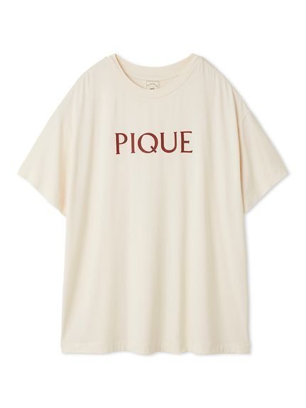 【ジェラート ピケ/gelato pique】の【接触冷感】カラーレーヨンロゴTシャツ 人気、トレンドファッション・服の通販 founy(ファニー) 　ファッション　Fashion　レディースファッション　Fashion for Women　トップス・カットソー　Cut & Sew Tops　シャツ・ブラウス・オフィスカジュアル　Elegant Blouses & Button-Ups　ロングTシャツ・Tシャツ　Longline T-Shirts & Tees　おすすめ　Recommended / Our Picks　とろみ　Fluid, Flowy Fabric　なめらか　Smooth, Silky Texture　ショート　Short, Short Length　プリント　Print, Printed Pattern　ボトム　Bottoms, Lower Wear　ロング　Long, Long-Length　ワンポイント　One Point, Statement Accent　秋　Autumn　 other-1|ID: prp329100004609452 ipo3291000000032971056