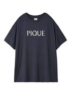 【ジェラート ピケ/gelato pique】の【接触冷感】カラーレーヨンロゴTシャツ 人気、トレンドファッション・服の通販 founy(ファニー) ファッション Fashion レディースファッション Fashion for Women トップス・カットソー Cut & Sew Tops シャツ・ブラウス・オフィスカジュアル Elegant Blouses & Button-Ups ロングTシャツ・Tシャツ Longline T-Shirts & Tees おすすめ Recommended / Our Picks とろみ Fluid, Flowy Fabric なめらか Smooth, Silky Texture ショート Short, Short Length プリント Print, Printed Pattern ボトム Bottoms, Lower Wear ロング Long, Long-Length ワンポイント One Point, Statement Accent 秋 Autumn thumbnail NVY[089]|ID: prp329100004609452 ipo3291000000032971060