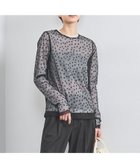 【ユナイテッドアローズ/UNITED ARROWS】のチュールフラワー ロングスリーブ カットソー BLACK|ID: prp329100004609516 ipo3291000000033549059