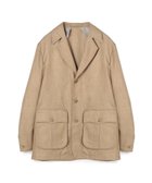 【トゥモローランド/TOMORROWLAND / MEN】のバンブーシルクコットン サファリジャケット HAVANA DORMEUIL 43 ベージュ|ID: prp329100004609529 ipo3291000000032972007