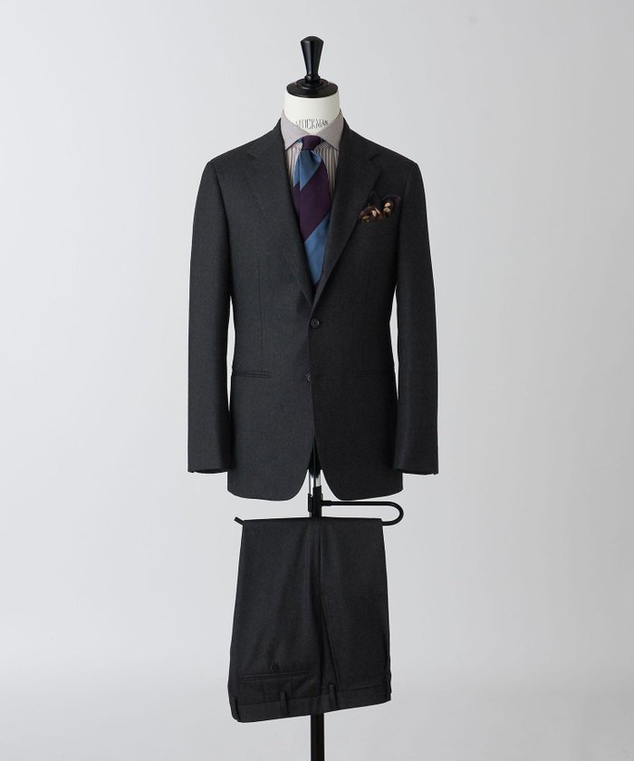 【ユナイテッドアローズ/UNITED ARROWS / MEN】のCANONICO フランネル 3ボタンシングル スーツ MC-MODEL -はっ水- インテリア・キッズ・メンズ・レディースファッション・服の通販 founy(ファニー) https://founy.com/ ファッション Fashion メンズファッション Fashion for Men イタリア Italy ギャザー Gathered, Ruffled クラシック Classic, Timeless Style シェイプ Shape, Slim Fit ストライプ Stripe, Striped Pattern ストレート Straight, Straight Cut スラックス Slacks, Dress Pants スーツ Suit, Formalwear フロント Front, Front Design プリーツ Pleats, Pleated ペイズリー Paisley, Ethnic Pattern ボーダー Border, Stripe ポケット Pocket, Pocket Detail モダン Modern, Contemporary おすすめ Recommended / Our Picks |ID: prp329100004609538 ipo3291000000032972095