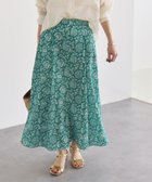【シップス フォー ウィメン/SHIPS】のquaranciel 洗濯機可能 フラワー プリント マーメイド ロング スカート 人気、トレンドファッション・服の通販 founy(ファニー) ファッション Fashion レディースファッション Fashion for Women スカート Skirts 洗える Machine Washable サマー Summer, Summer Style サンダル Sandals, Summer Shoes シューズ Shoes, Footwear シンプル Simple, Minimal フィット Fit, Slim Fit フラット Flat, Flat Shoes フラワー Flower, Floral フレア Flare, Flared プリント Print, Printed Pattern マーメイド Mermaid, Fishtail Silhouette リゾート Resort, Vacation Style リラックス Relax, Relaxed Fit ロング Long, Long-Length 2025年 2025 2025春夏・S/S Spring/Summer 2025 SS25 thumbnail グリーン|ID: prp329100004609542 ipo3291000000033039481