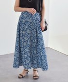 【シップス フォー ウィメン/SHIPS】のquaranciel 洗濯機可能 フラワー プリント マーメイド ロング スカート 人気、トレンドファッション・服の通販 founy(ファニー) ファッション Fashion レディースファッション Fashion for Women スカート Skirts 洗える Machine Washable サマー Summer, Summer Style サンダル Sandals, Summer Shoes シューズ Shoes, Footwear シンプル Simple, Minimal フィット Fit, Slim Fit フラット Flat, Flat Shoes フラワー Flower, Floral フレア Flare, Flared プリント Print, Printed Pattern マーメイド Mermaid, Fishtail Silhouette リゾート Resort, Vacation Style リラックス Relax, Relaxed Fit ロング Long, Long-Length 2025年 2025 2025春夏・S/S Spring/Summer 2025 SS25 thumbnail ブルー|ID: prp329100004609542 ipo3291000000033039483