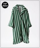 【ニコアンド/niko and / MEN】のアソート透かしシャツ グリーン70|ID: prp329100004609544 ipo3291000000032972191
