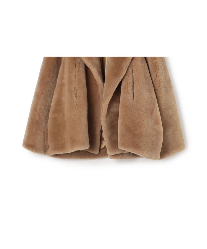 【トゥモローランド/TOMORROWLAND】のMARTIN GRANT A LINE SHEARLING FUR コート インテリア・キッズ・メンズ・レディースファッション・服の通販 founy(ファニー) https://founy.com/ ファッション Fashion レディースファッション Fashion for Women アウター Coat / Outerwear Collection コート・ロングコート・ピーコート Long Coats, Peacoats & More エレガント 上品 Elegant ショート Short, Short Length シンプル Simple, Minimal フォルム Silhouette, Form モダン Modern, Contemporary ラグジュアリー Luxury, Elegant 冬 Winter / This Winter |ID: prp329100004609564 ipo3291000000032972422