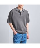 【ユナイテッドアローズ/UNITED ARROWS / MEN】のバーズアイ ニット ポロシャツ MD.GRAY|ID: prp329100004609574 ipo3291000000032972498