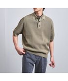 【ユナイテッドアローズ/UNITED ARROWS / MEN】のバーズアイ ニット ポロシャツ OLIVE|ID: prp329100004609574 ipo3291000000032972507