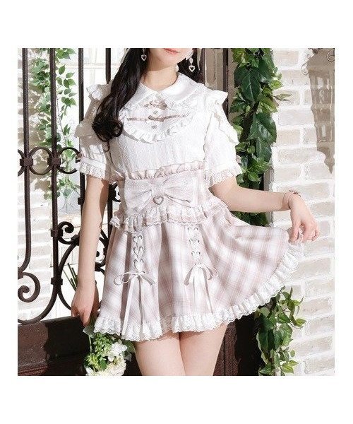 【ノエミ/NOEMIE】のお嬢さんダブルリボンパールショルダーカットソー インテリア・キッズ・メンズ・レディースファッション・服の通販 founy(ファニー) 　ファッション　Fashion　レディースファッション　Fashion for Women　トップス・カットソー　Cut & Sew Tops　カットソー・ベーシックTシャツ　Cut-and-Sewn Tops / Stretch Tees & Basics　カットソー　Cut and Sewn Top　ショルダー　Shoulder, Shoulder Strap　ショート　Short, Short Length　パール　Pearl, Pearl Accent　フェミニン　Feminine, Girly　フリル　Frill, Ruffle　レース　Lace, Lace Fabric　エレガント 上品　Elegant　ペールピンク|ID: prp329100004609586 ipo3291000000033418085