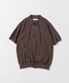 【アーバンリサーチ ロッソ/URBAN RESEARCH ROSSO / MEN】の『UR TECH ひやサラクール』AIRDRY半袖ニットポロ CHARCOAL|ID: prp329100004609615 ipo3291000000033226649