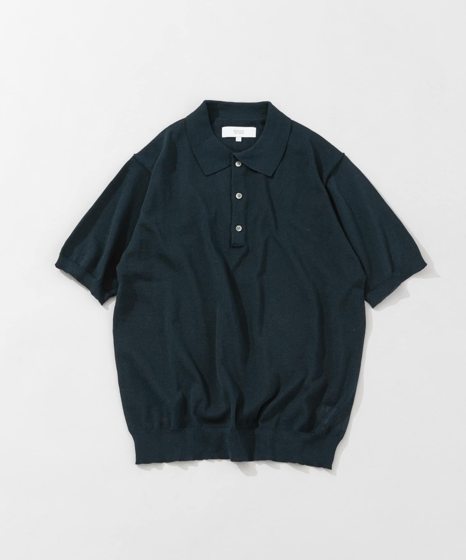 【アーバンリサーチ ロッソ/URBAN RESEARCH ROSSO / MEN】の『UR TECH ひやサラクール』AIRDRY半袖ニットポロ インテリア・キッズ・メンズ・レディースファッション・服の通販 founy(ファニー) 　ファッション　Fashion　メンズファッション　Fashion for Men　インナー　Innerwear　クール　Cool, Chic　サマー　Summer, Summer Style　サンダル　Sandals, Summer Shoes　シューズ　Shoes, Footwear　シンプル　Simple, Minimal　ジャケット　Jacket, Outerwear　スラックス　Slacks, Dress Pants　定番　Standard, Basic Item　ポロシャツ　Polo Shirt, Collared Tee　半袖　Short Sleeve, Half Sleeve　モダン　Modern, Contemporary　S/S・春夏　SS, Spring/Summer, Warm Season　夏　Summer　エレガント 上品　Elegant　2025年　2025　2025春夏・S/S　Spring/Summer 2025 SS25　NAVY|ID: prp329100004609615 ipo3291000000033226650