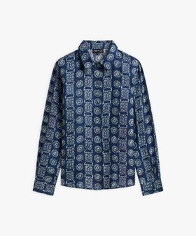 【アニエスベー ファム/agnes b. FEMME】のIDJ5 CHEMISE ブラウス 人気、トレンドファッション・服の通販 founy(ファニー) ファッション Fashion レディースファッション Fashion for Women トップス・カットソー Cut & Sew Tops シャツ・ブラウス・オフィスカジュアル Elegant Blouses & Button-Ups カッティング Cutting Detail カフス Cuff Design コレクション Collection, Seasonal Line パール Pearl, Pearl Accent プリント Print, Printed Pattern リゾート Resort, Vacation Style リネン Linen, Linen Fabric 夏 Summer 春 Spring S/S・春夏 SS, Spring/Summer, Warm Season 羽織 Haori, Light Jacket |ID:prp329100004609723