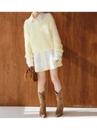 【スナイデル/SNIDEL】のSustainableレイヤードシャツチュニック 人気、トレンドファッション・服の通販 founy(ファニー) ファッション Fashion レディースファッション Fashion for Women トップス・カットソー Cut & Sew Tops シャツ・ブラウス・オフィスカジュアル Elegant Blouses & Button-Ups イエロー Yellow 春 Spring クロップド Cropped, Short Length ストライプ Stripe, Striped Pattern チュニック Tunic, Long Top バランス Balance, Style Balance フェミニン Feminine, Girly フロント Front, Front Design ポケット Pocket, Pocket Detail 無地 Plain, Solid Color ラップ Wrap, Wrap Design おすすめ Recommended / Our Picks thumbnail YEL[032]|ID: prp329100004609734 ipo3291000000032974608