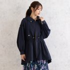 【ローズティアラ/Rose Tiara】のフレアヘムスプリングコート 人気、トレンドファッション・服の通販 founy(ファニー) ファッション Fashion レディースファッション Fashion for Women アウター Coat / Outerwear Collection コート・ロングコート・ピーコート Long Coats, Peacoats & More カフス Cuff Design スリーブ Sleeve, Long Sleeve / Short Sleeve ポケット Pocket, Pocket Detail thumbnail ダークブルー|ID: prp329100004609747 ipo3291000000032974924