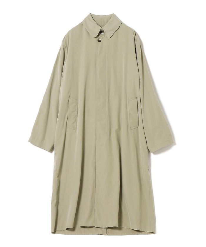 【メゾン マルジェラ/MAISON MARGIELA】のピーチドコットントレンチコート インテリア・キッズ・メンズ・レディースファッション・服の通販 founy(ファニー) https://founy.com/ ファッション Fashion レディースファッション Fashion for Women アウター Coat / Outerwear Collection コート・ロングコート・ピーコート Long Coats, Peacoats & More トレンチコート / 春秋の定番アウター Trench Coats ピーチ Peach, Soft Touch ベーシック Basic, Essential 定番 Standard, Basic Item |ID: prp329100004609771 ipo3291000000032975423