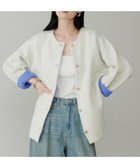 【その他のブランド/Other】のFOX混Wフェイスニットコート オフホワイト|ID: prp329100004609804 ipo3291000000032975786