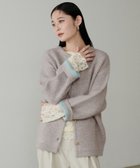 【その他のブランド/Other】のFOX混Wフェイスニットコート グレイッシュベージュ|ID: prp329100004609804 ipo3291000000032975788
