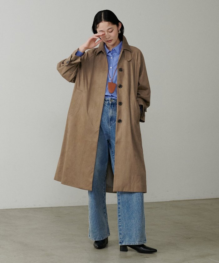 【その他のブランド/Other】の2WAYフェイクスエードロングコート インテリア・キッズ・メンズ・レディースファッション・服の通販 founy(ファニー) https://founy.com/ ファッション Fashion レディースファッション Fashion for Women アウター Coat / Outerwear Collection コート・ロングコート・ピーコート Long Coats, Peacoats & More シンプル Simple, Minimal スリーブ Sleeve, Long Sleeve / Short Sleeve ベーシック Basic, Essential ポケット Pocket, Pocket Detail リラックス Relax, Relaxed Fit ロング Long, Long-Length A/W・秋冬 Autumn/Winter エレガント 上品 Elegant 2025年 2025 2025-2026秋冬・A/W Autumn/Winter 2025–26 AW25–26 |ID: prp329100004609805 ipo3291000000032975795