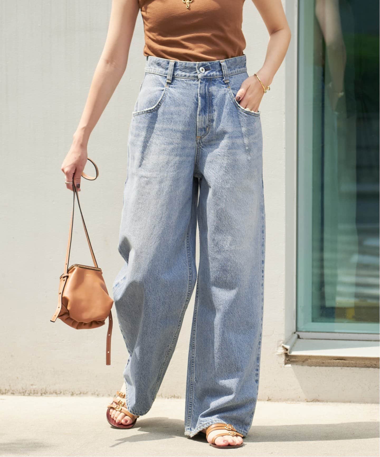 【プラージュ/Plage】の《WEB限定追加 》R IAM WIDE デニム 3 インテリア・キッズ・メンズ・レディースファッション・服の通販 founy(ファニー) 　ファッション　Fashion　レディースファッション　Fashion for Women　クール　Cool, Chic　サンダル　Sandals, Summer Shoes　シンプル　Simple, Minimal　ジュエリー　Jewelry, Accessories　スニーカー　Sneakers, Trainers　デニム　Denim, Jeans Material　ビンテージ　Vintage, Retro Style　ワイド　Wide, Wide Fit　ブルー A|ID: prp329100004609814 ipo3291000000032975950