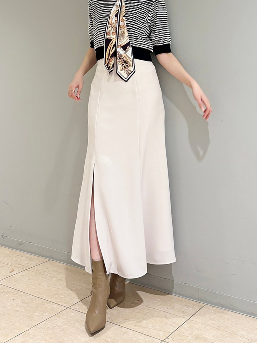 【スナイデル/SNIDEL】の【00サイズあり】シンプルマーメイドスカート 人気、トレンドファッション・服の通販 founy(ファニー) 　ファッション　Fashion　レディースファッション　Fashion for Women　スカート　Skirts　イエロー　Yellow　春　Spring　シンプル　Simple, Minimal　ストレート　Straight, Straight Cut　スリット　Slit, Slit Detail　トレンド　Trend, Trending Now　フィット　Fit, Slim Fit　マーメイド　Mermaid, Fishtail Silhouette　おすすめ　Recommended / Our Picks　 other-1|ID: prp329100004610108 ipo3291000000032980482