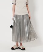 【ユナイテッドアローズ/UNITED ARROWS】のシャイン ポケット プリーツスカート 人気、トレンドファッション・服の通販 founy(ファニー) ファッション Fashion レディースファッション Fashion for Women スカート Skirts プリーツスカート / 上品フェミニンスタイル Pleated Skirts エレガント 上品 Elegant オーガンジー Organza Fabric 春 Spring サテン Satin, Glossy Fabric シャイニー Shiny, Glossy Finish スウェット / スエット Sweatshirt, Sweatwear バランス Balance, Style Balance パッチ Patch, Appliqué フィット Fit, Slim Fit ブライト Bright, Shiny プリーツ Pleats, Pleated ポケット Pocket, Pocket Detail S/S・春夏 SS, Spring/Summer, Warm Season おすすめ Recommended / Our Picks 夏 Summer thumbnail SILVER|ID: prp329100004610124 ipo3291000000032980912