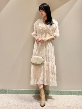 【スナイデル/SNIDEL】のジャガードプリーツワンピース 人気、トレンドファッション・服の通販 founy(ファニー) ファッション Fashion レディースファッション Fashion for Women ワンピース Dresses |ID:prp329100004610195