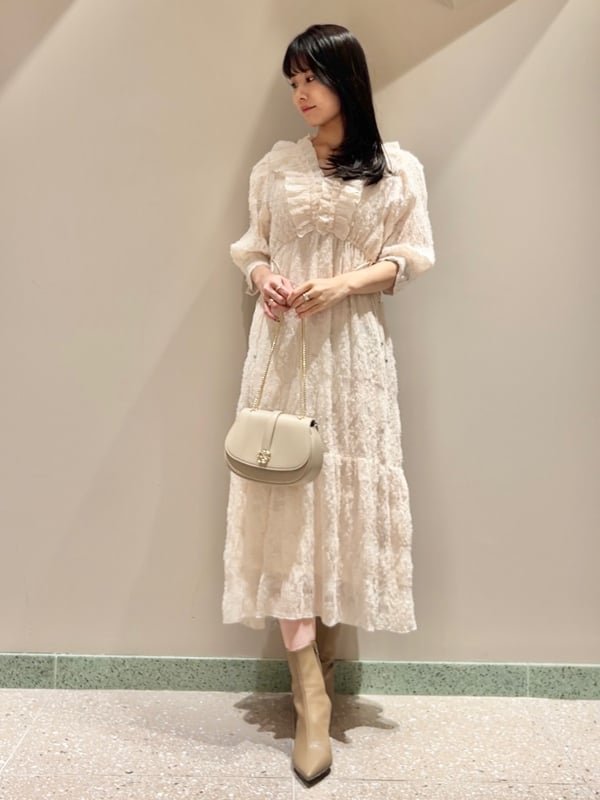 【スナイデル/SNIDEL】のジャガードプリーツワンピース 人気、トレンドファッション・服の通販 founy(ファニー) 　ファッション　Fashion　レディースファッション　Fashion for Women　ワンピース　Dresses　 other-1|ID: prp329100004610195 ipo3291000000033176737