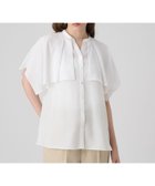 【アナイ/ANAYI】のスパンローンケープラッフルブラウス white|ID: prp329100004610253 ipo3291000000033719473