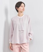 【ユナイテッドアローズ/UNITED ARROWS】のフロントフリル ブラウス LT.PINK|ID: prp329100004610266 ipo3291000000033606360