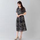 【ローズティアラ/Rose Tiara】のオーガンジー刺繍ワンピース 人気、トレンドファッション・服の通販 founy(ファニー) ファッション Fashion レディースファッション Fashion for Women ワンピース Dresses オーガンジー Organza Fabric サテン Satin, Glossy Fabric フェミニン Feminine, Girly フラワー Flower, Floral リボン Ribbon, Bow エレガント 上品 Elegant thumbnail ブラック|ID: prp329100004610312 ipo3291000000032984167