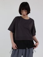 【ラシュッド/LASUD】のミリタリーデザインPO 人気、トレンドファッション・服の通販 founy(ファニー) ファッション Fashion レディースファッション Fashion for Women おすすめ Recommended / Our Picks ボトム Bottoms, Lower Wear ミックス Mix, Mixed Style ミリタリー Military, Army Style 今季 This Season, Current Season thumbnail チャコールグレー|ID: prp329100004610317 ipo3291000000033198072