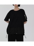 【ラシュッド/LASUD】のミリタリーデザインPO 人気、トレンドファッション・服の通販 founy(ファニー) ファッション Fashion レディースファッション Fashion for Women おすすめ Recommended / Our Picks ボトム Bottoms, Lower Wear ミックス Mix, Mixed Style ミリタリー Military, Army Style 今季 This Season, Current Season thumbnail ブラック|ID: prp329100004610317 ipo3291000000033198073