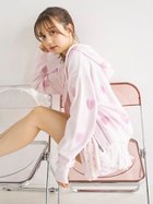 【ジェラート ピケ/gelato pique】のハートジャガードクロップドパーカ 人気、トレンドファッション・服の通販 founy(ファニー) ファッション Fashion レディースファッション Fashion for Women トップス・カットソー Cut & Sew Tops レディースパーカー・カジュアルフーディー Casual Hoodies & Sweatshirts おすすめ Recommended / Our Picks なめらか Smooth, Silky Texture イエロー Yellow クロップド Cropped, Short Length ショート Short, Short Length パープル Purple, Violet 夏 Summer thumbnail PNK[066]|ID: prp329100004610350 ipo3291000000032984951