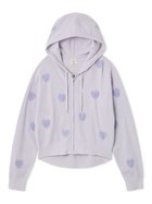 【ジェラート ピケ/gelato pique】のハートジャガードクロップドパーカ 人気、トレンドファッション・服の通販 founy(ファニー) ファッション Fashion レディースファッション Fashion for Women トップス・カットソー Cut & Sew Tops レディースパーカー・カジュアルフーディー Casual Hoodies & Sweatshirts おすすめ Recommended / Our Picks なめらか Smooth, Silky Texture イエロー Yellow クロップド Cropped, Short Length ショート Short, Short Length パープル Purple, Violet 夏 Summer thumbnail PPL[077]|ID: prp329100004610350 ipo3291000000032984952