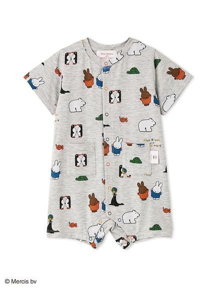 【ジェラート ピケ/gelato pique / KIDS】の【Dick Bruna】【BABY】【接触冷感】総柄ロンパース インテリア・キッズ・メンズ・レディースファッション・服の通販 founy(ファニー) https://founy.com/ ファッション Fashion キッズファッション Fashion for Kids ロンパース Romper, Jumpsuit |ID: prp329100004610377 ipo3291000000033884718