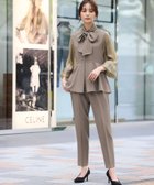 【ガール/GIRL】のボウタイブラウス・パンツ セットアップ 結婚式 パンツドレス パーティードレス 人気、トレンドファッション・服の通販 founy(ファニー) ファッション Fashion レディースファッション Fashion for Women セットアップ Matching Sets レディースパンツ・ボトムス Pants & Trousers / Bottoms オーガンジー Organza Fabric スタンダード Standard, Basic スタンド Stand Collar, Upright Stand ストレッチ Stretch, Stretchy Fabric スリーブ Sleeve, Long Sleeve / Short Sleeve セットアップ Set-Up, Coordinated Outfit センター Center, Center Line ダウン Down, Puffer テーパード Tapered, Tapered Pants ドレス Dress, One-Piece 定番 Standard, Basic Item 人気 Popular, Best Seller フィット Fit, Slim Fit フォーマル Formal, Dressy フレア Flare, Flared ペプラム Peplum, Flared Hem リボン Ribbon, Bow おすすめ Recommended / Our Picks エレガント 上品 Elegant セレモニー Ceremony ビジネス 仕事 通勤 Business / Work / Commuting 結婚式 Wedding thumbnail MO|ID: prp329100004610385 ipo3291000000032985770