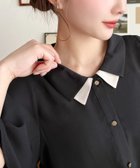 【モーメントプラス/moment+ / MEN】のシフォンジョーゼットフレアスリーブ配色ダブルカラー半袖ブラウス 人気、トレンドファッション・服の通販 founy(ファニー) ファッション Fashion メンズファッション Fashion for Men シフォン Chiffon, Lightweight Fabric シンプル Simple, Minimal ジョーゼット Georgette, Semi-Sheer Fabric スラックス Slacks, Dress Pants スリーブ Sleeve, Long Sleeve / Short Sleeve とろみ Fluid, Flowy Fabric ダブル Double, Double-Breasted デニム Denim, Jeans Material 定番 Standard, Basic Item フレア Flare, Flared 半袖 Short Sleeve, Half Sleeve マーメイド Mermaid, Fishtail Silhouette エレガント 上品 Elegant thumbnail ブラック|ID: prp329100004610459 ipo3291000000033859486